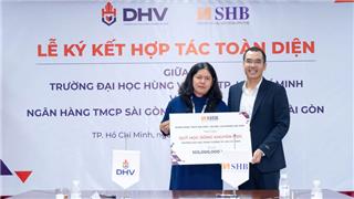 Trường ĐH Hùng Vương TP.HCM ký kết hợp tác toàn diện với ngân hàng SHB