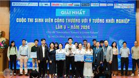 Cuộc thi “SV Công Thương với ý tưởng khởi nghiệp” lần 5 có nhiều ý tưởng độc đáo và sáng tạo được doanh nghiệp đầu tư, bảo trợ