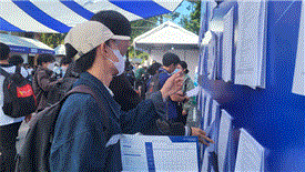 Ngày hội sinh viên và doanh nghiệp: cung cấp gần 2.000 cơ hội thực tập, việc làm cho sinh viên