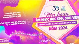 Liên hoan âm nhạc HS - SV lần đầu tiên được ĐHQG-HCM tổ chức