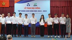 ADM và Sumiden trao 25 suất học bổng cho sinh viên vượt khó học giỏi của ĐH Bách khoa, ĐHQG-HCM