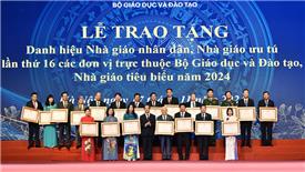 10 thành tựu, sự kiện nổi bật của ngành giáo dục trong năm 2024
