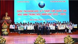 212 dự án của học sinh dự thi nghiên cứu khoa học kỹ thuật cấp quốc gia năm 2025