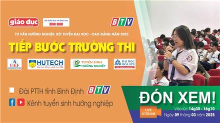 Tư vấn xét tuyển ĐH – CĐ năm 2025 tại Bình Định