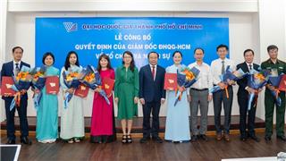 Một trường đại học bổ nhiệm hàng loạt cán bộ, giải thể 4 đơn vị