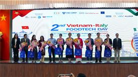 Vietnam Italy Foodtech Day 2025 tại STU: kết nối học hành với thực tiễn sản xuất và nhu cầu thị trường.
