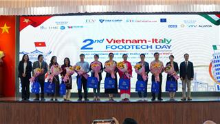 Vietnam Italy Foodtech Day 2025 tại STU: kết nối học hành với thực tiễn sản xuất và nhu cầu thị trường.