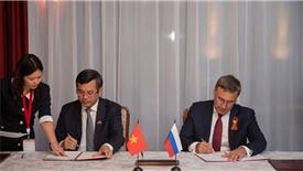 Kí Hiệp định thành lập, hoạt động của Trung tâm tiếng Nga A.X.Puskin