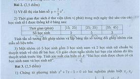 Đề thi môn Toán vào lớp 10 năm 2025 tỉnh Đồng Nai và gợi ý đáp án
