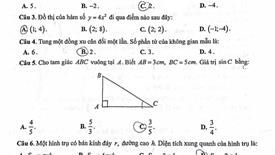 Đề thi môn Toán kỳ thi tuyển sinh lớp 10 Hà Tĩnh năm 2025 kèm đáp án