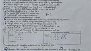 Đề thi và gợi ý đáp án môn Tin học thi tốt nghiệp THPT 2025