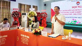 Đầu vào của trung cấp là sau THPT, của trung học nghề là sau THCS