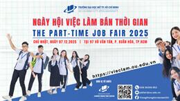 Trường ĐH Mở TP.HCM sẽ tổ chức Ngày hội việc làm Bán thời gian cho sinh viên