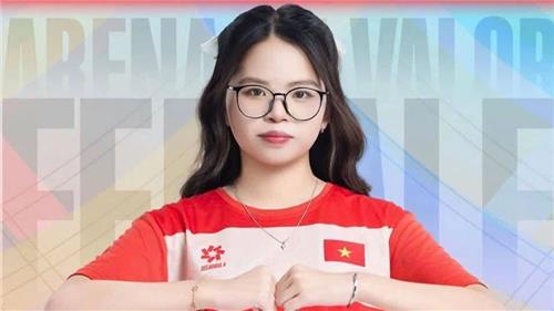 Nữ sinh xinh đẹp góp sức lập kỳ tích môn Liên Quân Mobile ở SEA Games 33