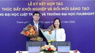 Hai đại học bắt tay pháp lý – công nghệ để thúc đẩy khởi nghiệp
