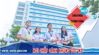 Trường Cao đẳng Công nghệ TP.HCM tuyển sinh trình độ Trung cấp, Cao đẳng hệ chính quy năm 2026
