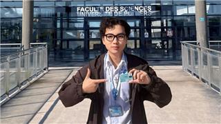 Tốt nghiệp xuất sắc Bách khoa, nam sinh từng đi 8 nước học thẳng tiến sĩ ở Pháp