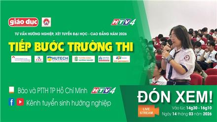 Tiếp bước trường thi 2026 tại TP.HCM