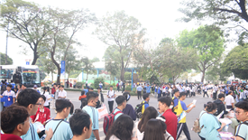 Ngày hội tư vấn hướng nghiệp tuyển sinh năm 2026: Học sinh trải nghiệm ngành nghề một cách trực quan, sinh động