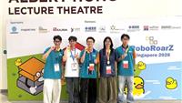 Sinh viên ĐH Kinh tế TP.HCM đoạt giải nhì cuộc thi lập trình robot 2026 tại Singapore