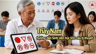 Vì sao sinh viên nên học hiểu 600 câu lý thuyết lái xe?
