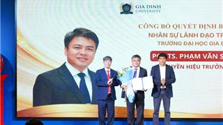 Trường Đại học Gia Định có Quyền Hiệu trưởng mới