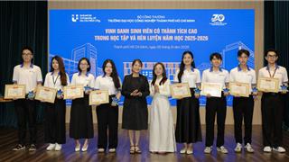 ĐH Công nghiệp TP.HCM dành 80 tỉ đồng học bổng cho sinh viên năm học 2026-2027