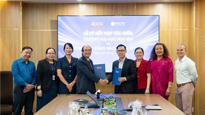 Cao đẳng Bách khoa Bách Việt ký kết hợp tác toàn diện với đại học Hoa Sen