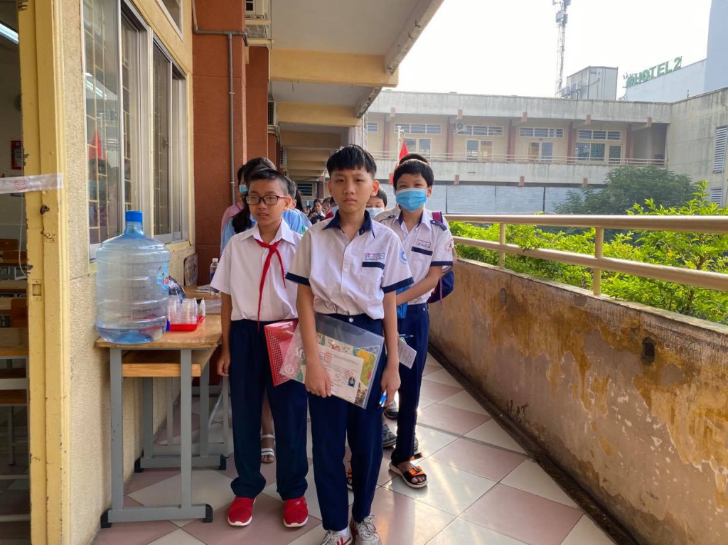 Trường THPT chuyên Trần Đại Nghĩa phát hành phiếu đăng ký dự thi lớp 6