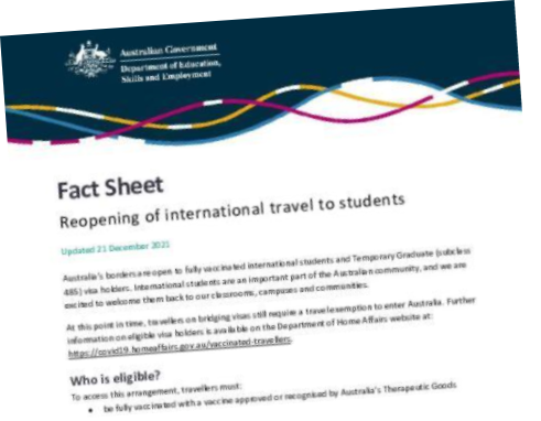 Thông tin mới nhất về việc du học sinh Việt Nam đến Úc