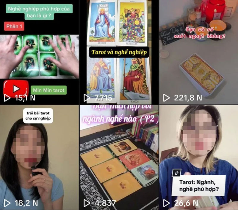 Cẩn trọng với hướng nghiệp tâm linh trên TikTok