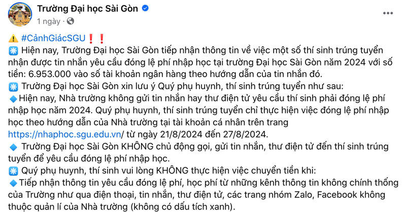 Mùa nhập học: Tân sinh viên hãy cẩn thận với các chiêu lừa đảo!