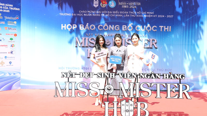 Trường ĐH Ngân hàng TP. Hồ Chí Minh khởi động Cuộc thi Miss & Mister HUB 2024