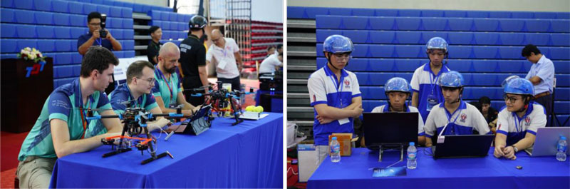 Cuộc thi quốc tế về nghiên cứu và thiết kế UAV lần đầu tiên được tổ chức tại trường ĐH Tôn Đức Thắng