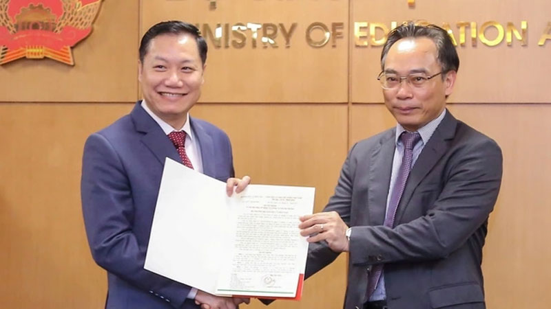 Vụ Giáo dục đại học có vụ trưởng mới