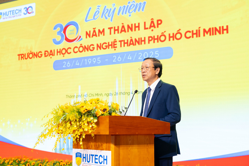 HUTECH long trọng tổ chức Lễ kỷ niệm 30 năm thành lập