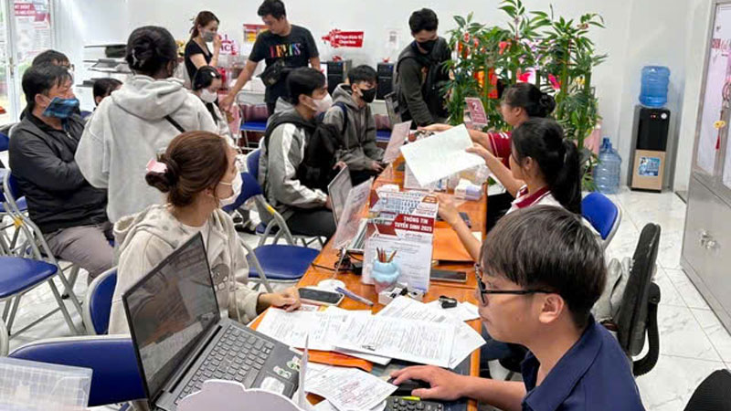 Ấn tượng với số nguyện vọng vào cao đẳng