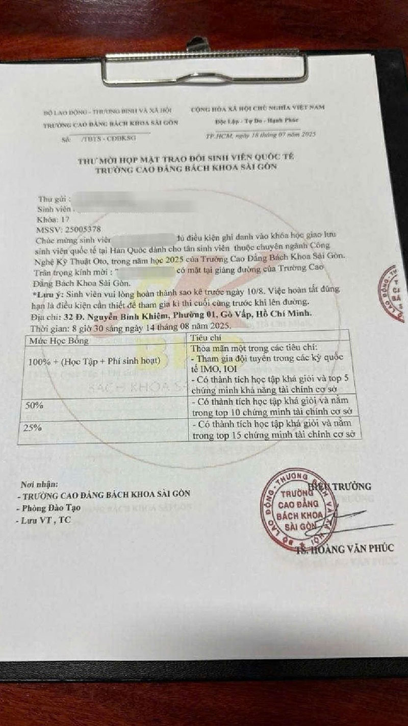 Nhiều trường ĐH- CĐ cảnh báo tình trạng giấy báo trúng tuyển giả