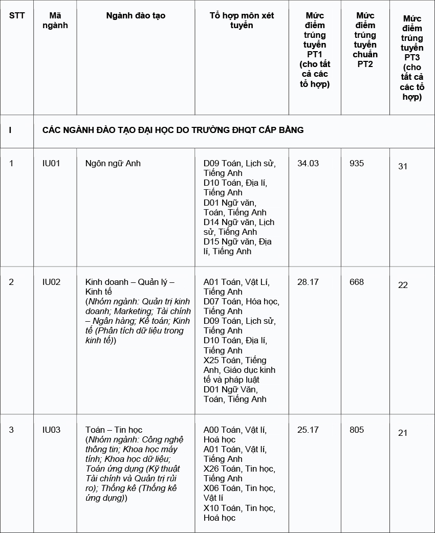 Trường Đại học Quốc Tế, ĐHQG-HCM