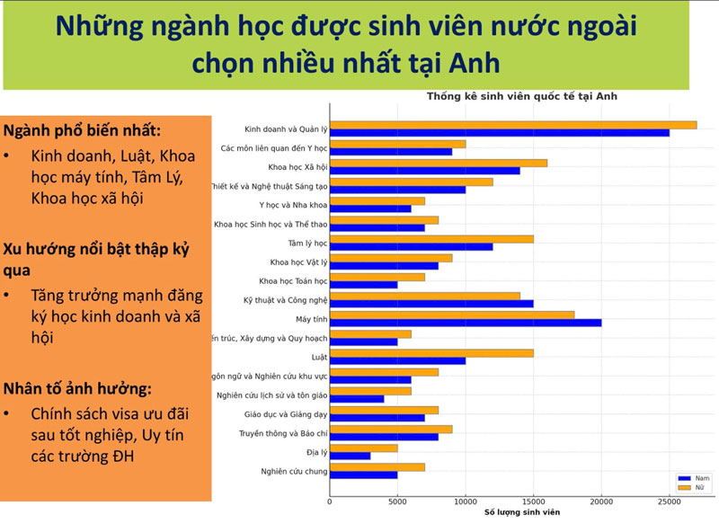 Hai ngành học ‘hot’, lương cao được nhiều du học sinh lựa chọn nhất