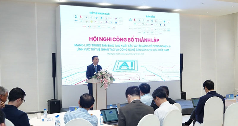 Đại học Bách khoa TP.HCM thành lập hai mạng lưới đào tạo xuất sắc về AI và bán dẫn