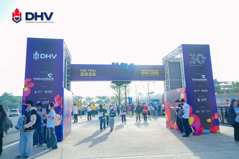 Bùng nổ năng lượng tại Hội trại 2025 Trường Đại học Hùng Vương Thành phố Hồ Chí Minh (DHV)