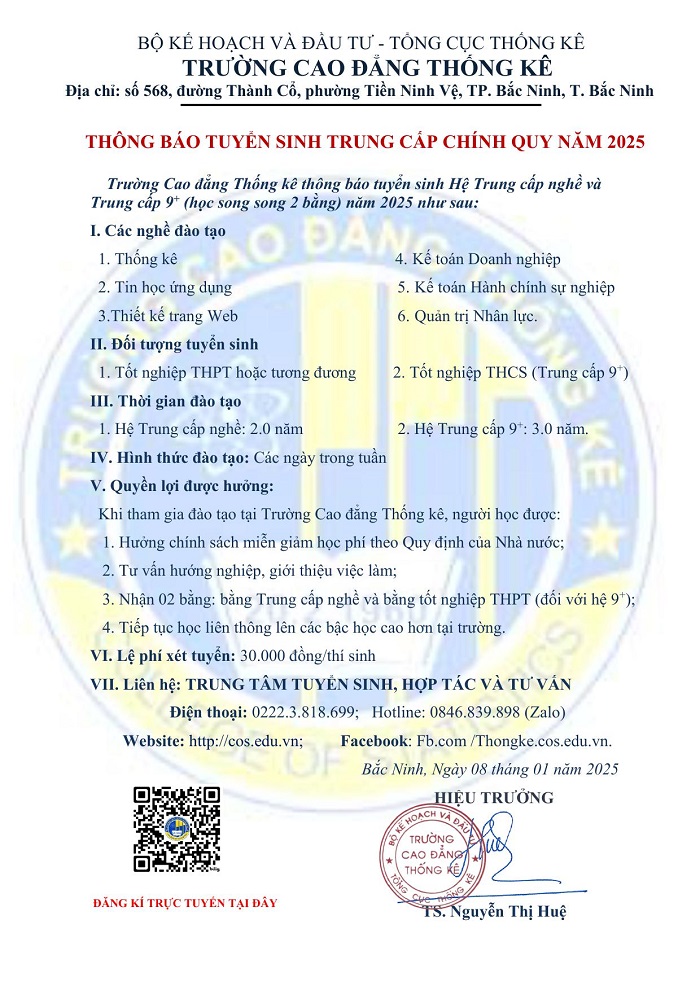 Trường Cao đẳng Thống kê