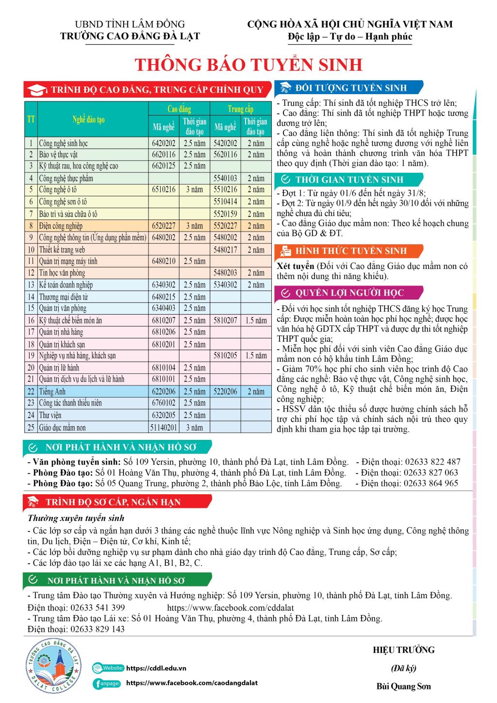 Trường Cao đẳng Đà Lạt