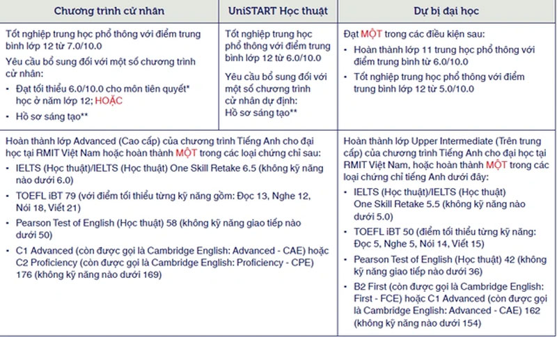 Tuyển sinh ĐH 2026: Yêu cầu đầu vào của các trường quốc tế tại Việt Nam
