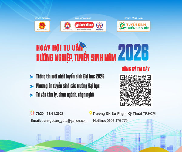 Ngày hội Cùng bạn quyết định tương lai 2026: đồng hành cùng học sinh trước những thay đổi của mùa tuyển sinh 2026