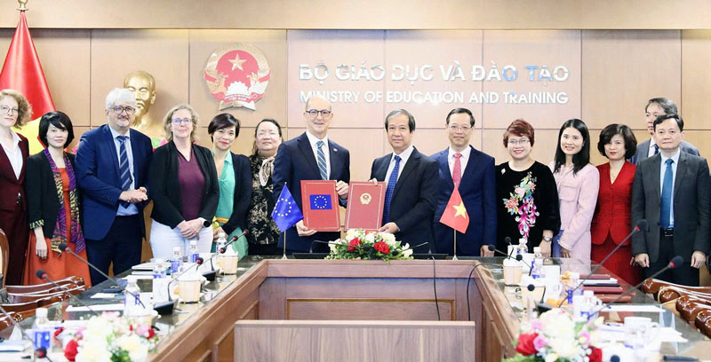 EU và Việt Nam ký Hiệp định tài trợ hơn 50 triệu EUR cho giáo dục nghề nghiệp