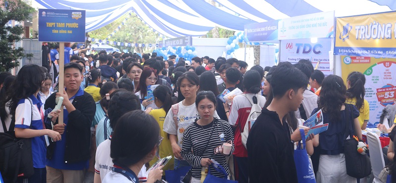 Ngày hội Cùng bạn quyết định tương lai 2026: Hỗ trợ học sinh giải quyết bài toán lựa chọn ngành nghề