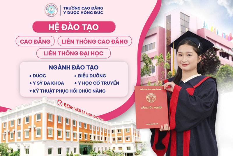 Vì sao học sinh chọn Trường Cao đẳng Y Dược Hồng Đức để kiến tạo tương lai?