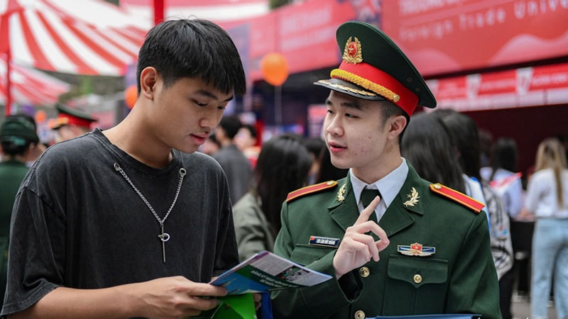 Bộ Quốc phòng công bố hơn 5.400 chỉ tiêu tuyển sinh vào 23 trường quân đội
